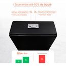 Vaso Sanitario Monobloco Caixa Acoplada Budapeste Preto