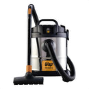 Aspirador Pó E Água Wap Gtw Inox 12 1400w 12l Bocal De Sopro Inox
