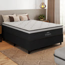 Cama Box Casal Gazin Maximus Molas Ensacadas Cinza