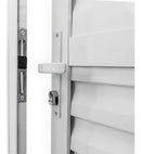 Porta de Alumínio Laminada 210x60cm Soft Plus Mgm Abertura Direita Branco