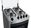Fogão De Piso 4 Bocas Consul Cfo4nar Acendimento Automático Cor Inox