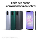 Celular Samsung Galaxy A07 256gb, 8gb, Câmera 50mp, Tela 6.7 , Proteção Ip54, Processador 6nm - Preto