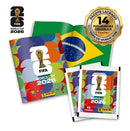 Kit Album Copa Do Mundo 2026 Com 14 Cromus Figurinhas