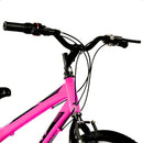 Bicicleta Infanto Juvenil Aro 24 Feminina 18v Volt Menina Rosa Husky