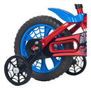 Bicicleta Infantil 2–5 Anos Nathor Homem-Aranha Aro 12 azul/vermelho com rodinhas
