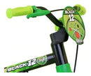 Bicicleta infantil Nathor aro 12 Black 12 de 2 a 5 anos cor preto/verde