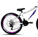 Bicicleta Mountain Bike GTS FEEL No Grau 26 Freeride 21v Shimano Alumínio