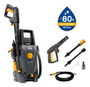Lavadora de Alta Pressão WAP WL 1820 1400W com Stop Total, Jato Leque e Concentrado