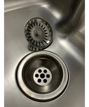 Tanque Lavanderia 55x45 Com Acessórios Aço Inox Escovado