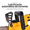 Motosserra Elétrica Portátil B-Tek com 2 Baterias 48V