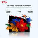 Smart TV TCL 32 Polegadas HD QLED S5K WiFi Bluetooth Google TV 2 HDMI HDR10