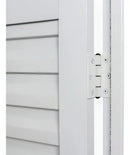 Porta de Alumínio Laminada 210x60cm Soft Plus Mgm Abertura Direita Branco