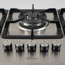 Fogão Cooktop Fischer 5 Queimadores TC Infinity Gás Mesa Aço inoxidável