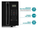 Micro-ondas Philco 28l Limpa Fácil 1100w Preto