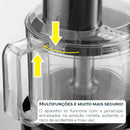Multiprocessador 5 Em 1 1000w Philco Turbo Com Espremedor