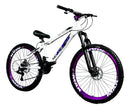 Bicicleta Mountain Bike GTS FEEL No Grau 26 Freeride 21v Shimano Alumínio