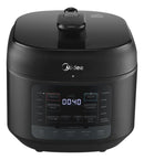 Panela De Pressão Elétrica 5l Nutripro Preta Midea Cor Preto 110/220V