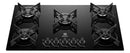 Cooktop 5 Bocas a Gás Electrolux Mesa de Vidro Efficient Grade de Aço Fosco