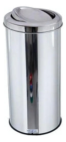 Lixeira Inox 50 Litros Com Tampa Vai-e-vem